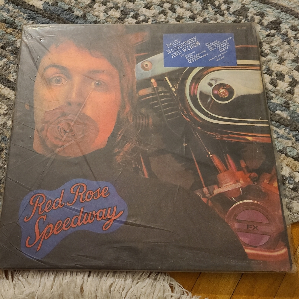 Paul McCartney & Wings Red Rose Speedway vinyl record GUC